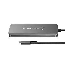 USB-Хаб j5create JCH453-N, USB Type-C 5-в-1 (JCH453-N) - мініатюра 5