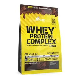 Протеїн Olimp Sport Nutrition Whey Protein Complex 100%, 700 грам - Подвійний шоколад