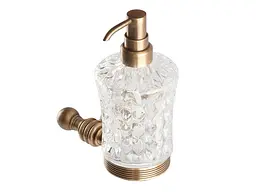 Дозатор для рідкого мила Kugu Hestia antique 914A, Бронза