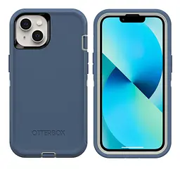 Чохол протиударний з кліпсою OtterBox Defender 77-85443 для iPhone 13 (6.1") Fort Blue - мініатюра 2