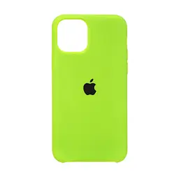 Силиконовый противоударный чехол-накладка для Apple iPhone 11 Pro, панель с защитой всего корпуса, софт-тач, electric green, ArmorStandart (ARM56931)