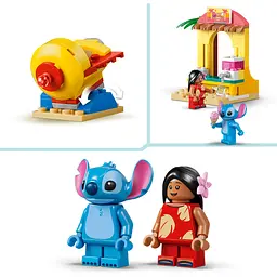 Конструктор LEGO Disney Веселощі на пляжі з Ліло і Стічем (43280) - мініатюра 7