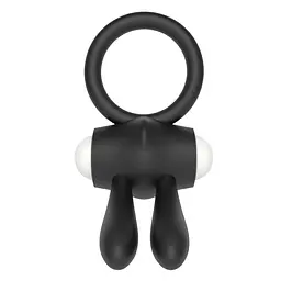 Віброкільце Lovetoy Power Clit 7.5 см чорний - мініатюра 4