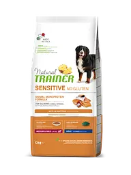 Сухий корм Natural Trainer Dog Sensitive Adult Medium&Maxi With Salmon для собак середніх і великих порід 12 кг