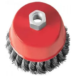 Щітка чашкова INTERTOOL d=125 дротяна (BT-2125)