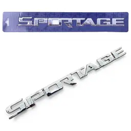 Емблема напис Sportage для Kia Хром 262х20 мм (на скотчі) 863101F000