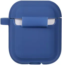 Кейс TOTO Plain Cover With Stripe Style Case AirPods Blue - мініатюра 2