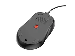 Миша Borofone BG4 Business wired mouse Black (BG4B) - мініатюра 3