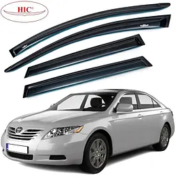 Дефлектори вікон вітровики HIC для Toyota Camry V40 2006-2011 Седан Оригінал (T41-1)