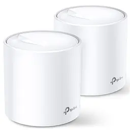 MESH-система TP-Link mesh Deco X60 AX3000 2Pcs White 802.11ax (Deco-X60-2-pack)