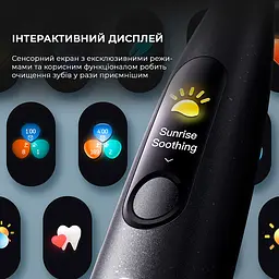 Електрична зубна щітка Oclean X Ultra Set Black OLED - мініатюра 5