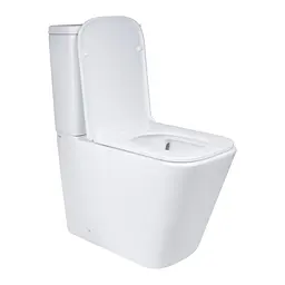 Унітаз підлоговий Qtap Tern Ultra Quiet безобідковий з сидінням Soft-Close QT17222175AUQ1W White, Білий - мініатюра 12