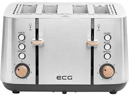 Тостер ECG ST 4767 Timber - мініатюра 5