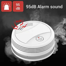 Датчик диму wifi пожежний датчик Nectronix G2-W, оповіщення на смартфон у додаток Tuya smart (100819) - мініатюра 6