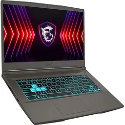 Ігровий ноутбук MSI Thin 15 B12VE-2673XRO, Intel Core i5-12450H, 4.4GHz, 15.6 Full HD, 16GB, SSD 512GB, NVIDIA GeForce RTX 4050 6GB, Free DOS - мініатюра 2
