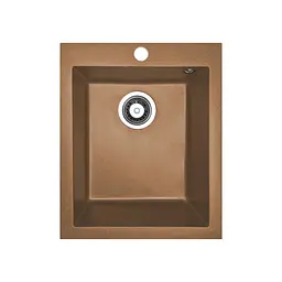 Кухонна мийка Adamant BOARD terra-cotta 410x495x190 мм, без крила 41 см