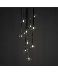 Підвісний світильник TK Lighting 5944 Nilos G9 10x6W IP20 Bk - мініатюра 3