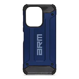 Чехол для Xiaomi Redmi 13 4G Poco M6 4G, Panzer, синий, противоударный, бронированный, милитари, панель-накладка, защита всего корпуса, защита дисплея и камеры, термополиуретан (TPU) + поликарбонат (PC), ArmorStandart (ARM78256)