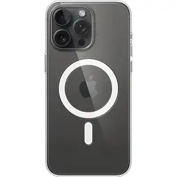 Оригінальний протиударний чохол Apple Clear Case with MagSafe для iPhone 15 Pro Max (6.7") Прозорий (MT233ZM/A) - мініатюра 7