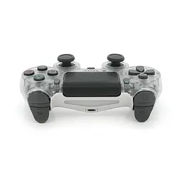 Геймпад джойстик DoubleShock Wireless PS4 Double Motor Vibration DUALSHOCK 4 Transparent-White - мініатюра 2