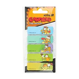 Стікер-закладка Kite паперова з малюнком Garfield, 100 шт, 5х15х50 мм, прямокутна (GF25-480) - мініатюра 2