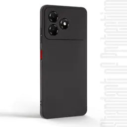 Чохол до мобільного телефона Armorstandart Matte Slim Fit ZTE Blade A36 4G Camera cover Black (ARM88901) - мініатюра 2