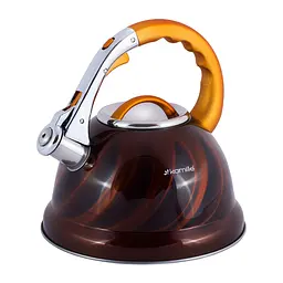 Чайник із свистком Kamille KM-0690N 3 л золотий