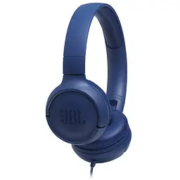 Навушники з мікрофоном JBL T500 Blue (JBLT500BLU)
