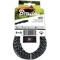 Волосінь для тримера Bradas TWIST "кручена" 1,6мм х 15м ZTS1615K