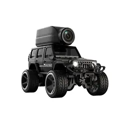 Міні FPV машинка на радіокеруванні KFPLAN KF32 1:64 4WD з Wi-Fi камерою (Чорний) - мініатюра 2