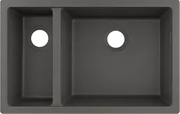 Кухонна мийка Hansgrohe S510-U635 під стільницю 180/450 Stonegrey 43433290, Сірий