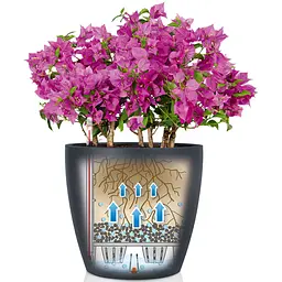 Вазон Lechuza Classico Color 60 пісочно-коричневий (13333) - мініатюра 3
