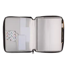 Щоденник недатований Buromax Primavera A5 штучна шкіра/поролон 336 сторінок чорний (BM.20730-01) - мініатюра 4