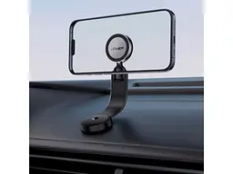Автомобільний тримач для смартфона Acefast D37 Fast Wireless Charger Magnetic Car Holder Black (6974316283546) - мініатюра 5