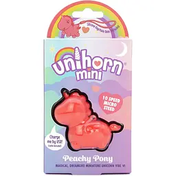 Вібратор-мінієдиноріжка Unihorn Mini - Peachy Pony - мініатюра 6