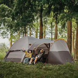 Намет шестимісний для кемпінгу Naturehike, KOTA 6 (CNK2450WS031) світло-коричневий - мініатюра 8