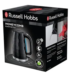 Электрочайник Russell Hobbs Honeycomb 1.7 л пластик черный kuh0015374 - миниатюра 7