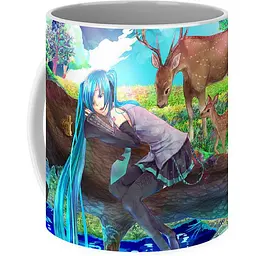 Кухоль GeekLand Hatsune Miku Хатсуне Мікі єднання VC 02.19 330 мл білий - мініатюра 3