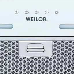 Витяжка вбудована Weilor PBS 72650 Glass WH 1250 LED Strip - мініатюра 7