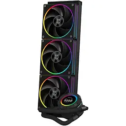 Система водяного охолодження ID-COOLING Space LCD SL360 Black - мініатюра 2