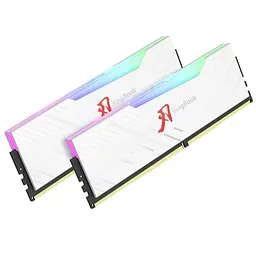 Модуль пам'яті KingBank DDR5 48Gb (2x24) 6000 MHz SharpBlade RGB White (KBSBRW640032X2) (KBSBRW600024X2) Б/в - мініатюра 2