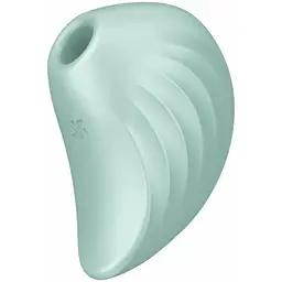 Вакуумний стимулятор клітора з вібрацією Satisfyer Pearl Diver м'ятний