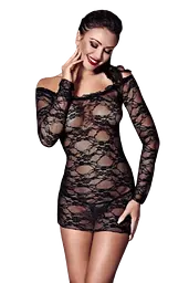 Комплект білизни Anais Lynette XL (чорний)