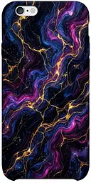 TPU чехол Demsky Purple space marble для Apple iPhone 6/6s plus (5.5")