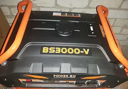 Бензиновий однофазний генератор Power On BS3000-V - мініатюра 5