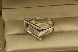 Кільце Xuping Jewelry Аршин р 18 сріблясте - мініатюра 2