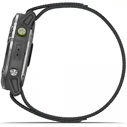 Смарт-годинник Garmin Enduro Steel with Gray UltraFit Nylon Strap (010-02408-00/10) - мініатюра 5