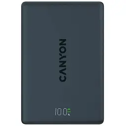Батарея універсальна Canyon 10000mAh OnPower 511 PD20W Magnetic wireless MagSafe Black (CNS-CPB511B)