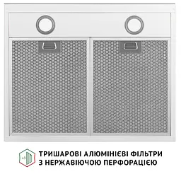 Витяжка плоска PERFELLI RINCI 6CWX BIANCO - мініатюра 7