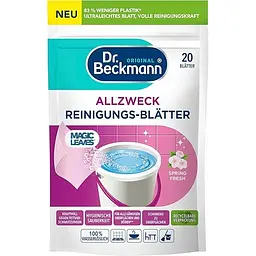 Серветки для миття підлоги Dr. Beckmann Spring Fresh 20 шт. 44 г (4008455097312)